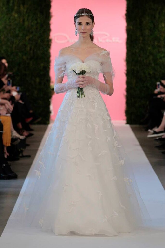 Foto: Colecção de Primavera de 2015 de Óscar de la Renta na NY Bridal Week