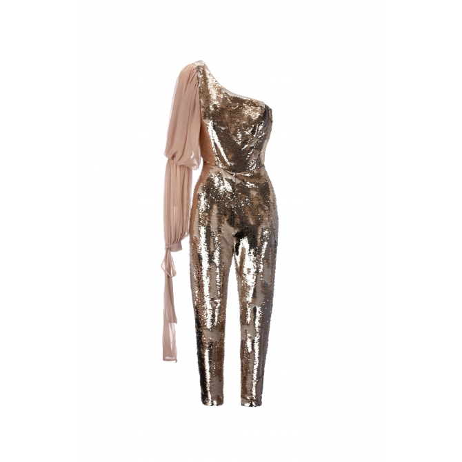 Jumpsuit Sunshine & Rose. Coleção Festa Gio Rodrigues 2019