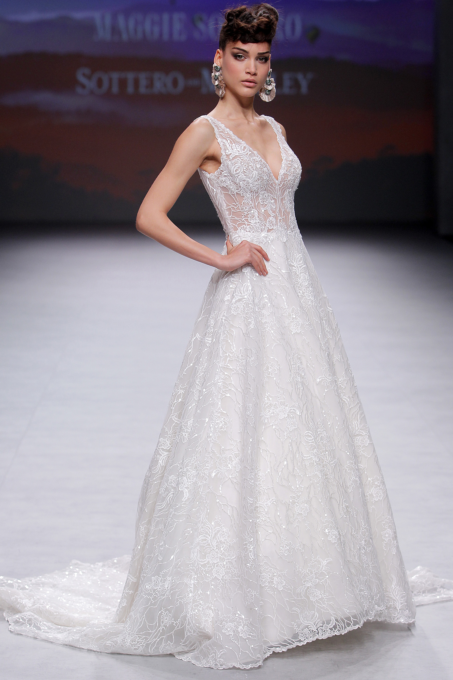 Maggie Sottero. Credits: Valmont Barcelona Bridal Fashion Week