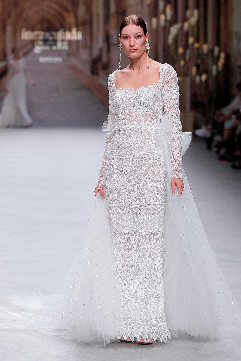 Inmaculada Garcia. Credits: Valmont Barcelona Bridal Fashion Week