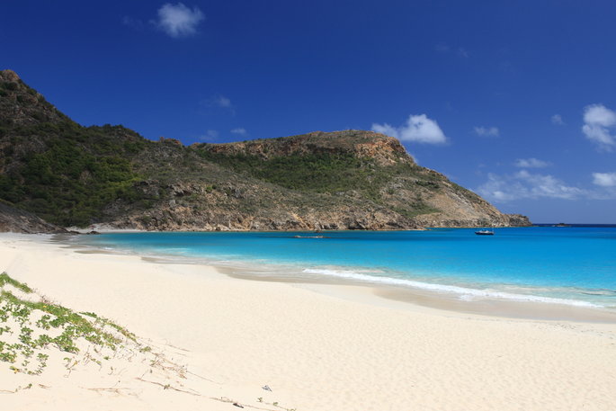 Praia de Saint Barths. Foto: Achim Baque via Shutterstock