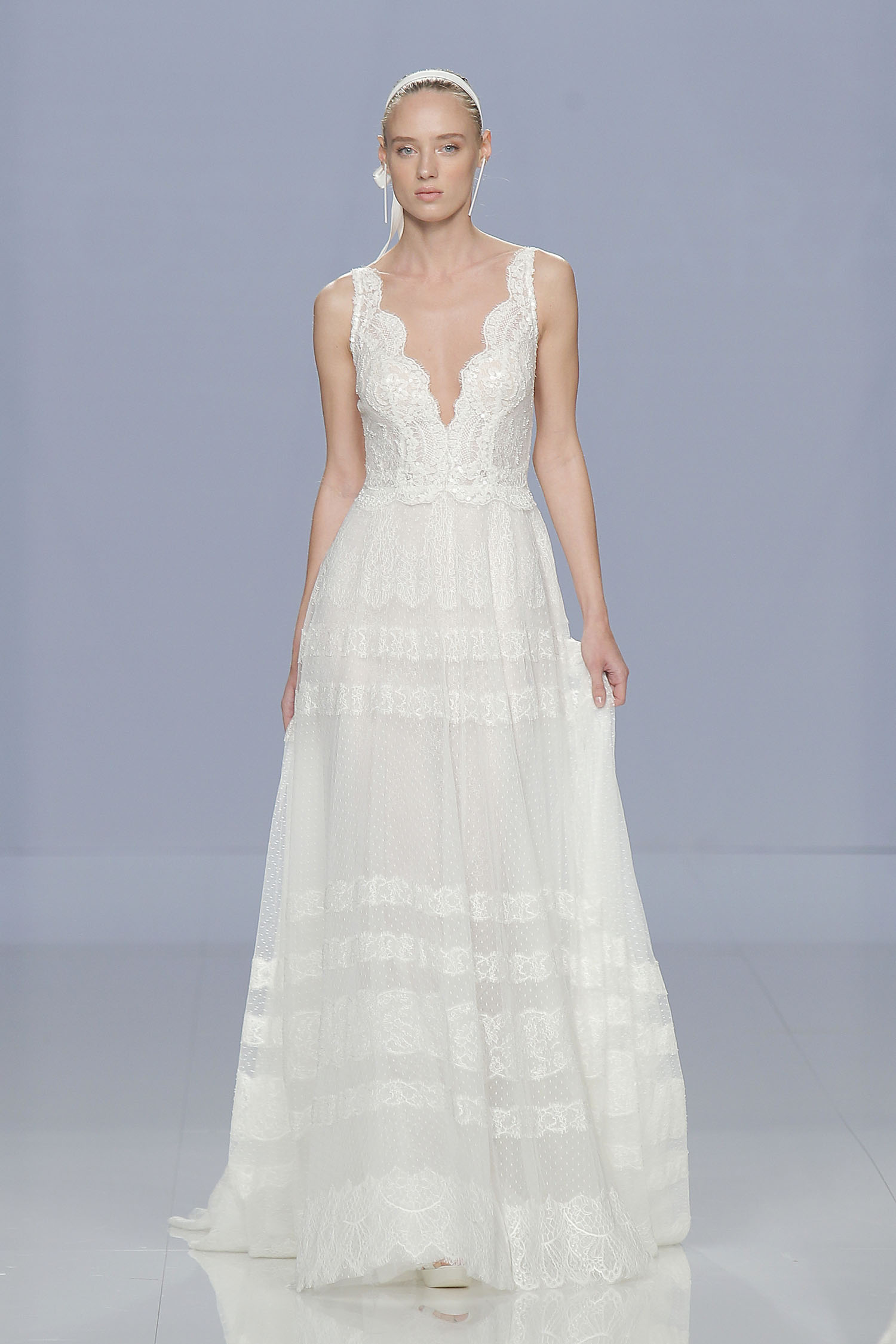 Rosa Clará. Credits: Barcelona Bridal Fashion Week