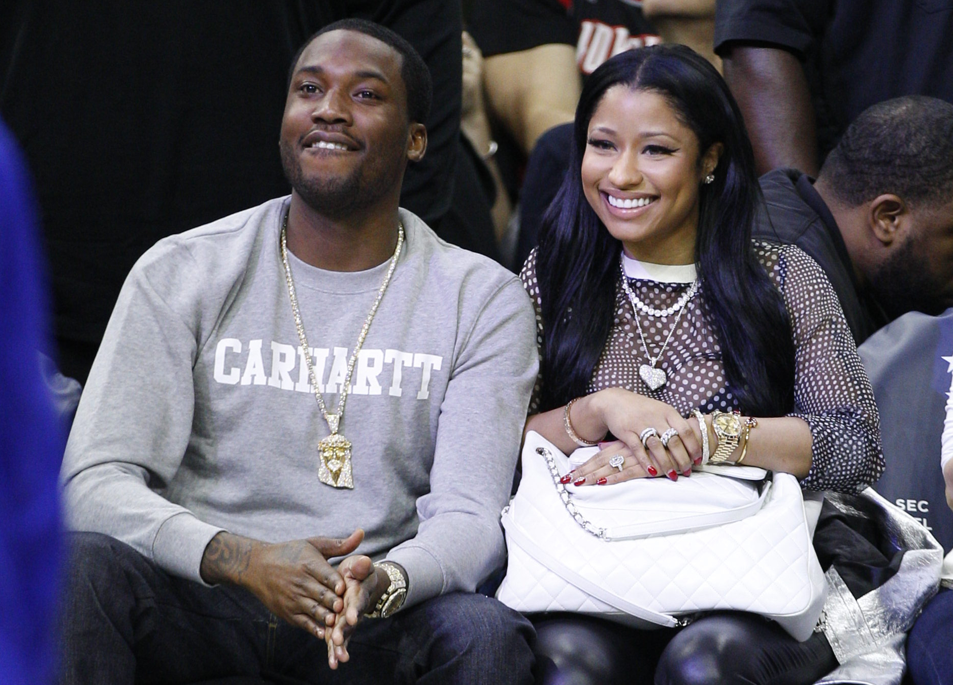 Nicki Minaj y Meek Mill.