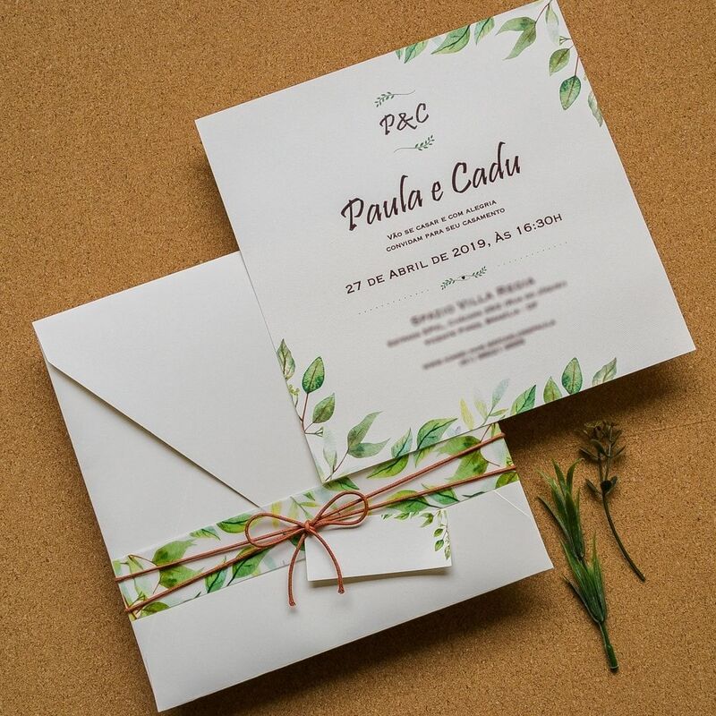 Convites de Casamento