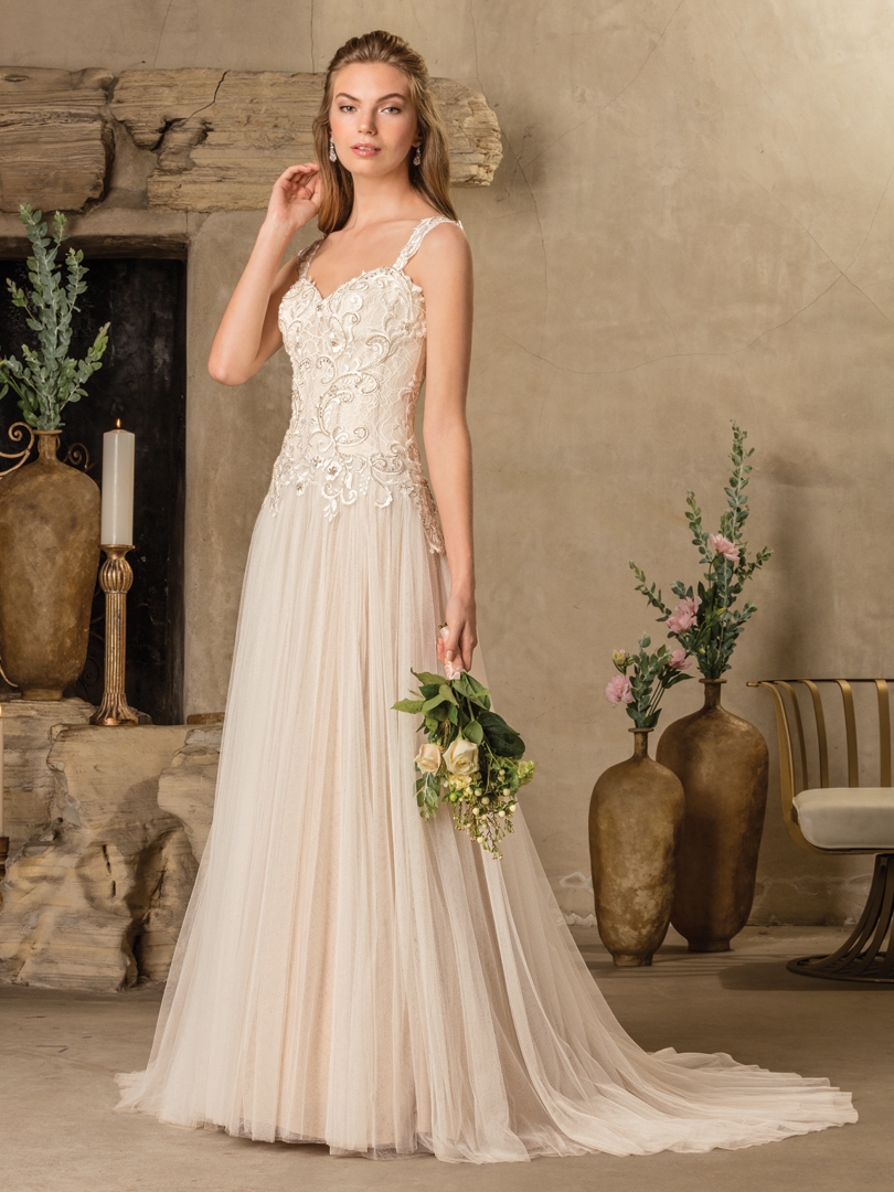 Style 2297 Tierra. Credits: Casablanca Bridal