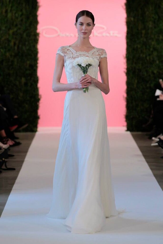 Foto: Colecção de Primavera de 2015 de Óscar de la Renta na NY Bridal Week