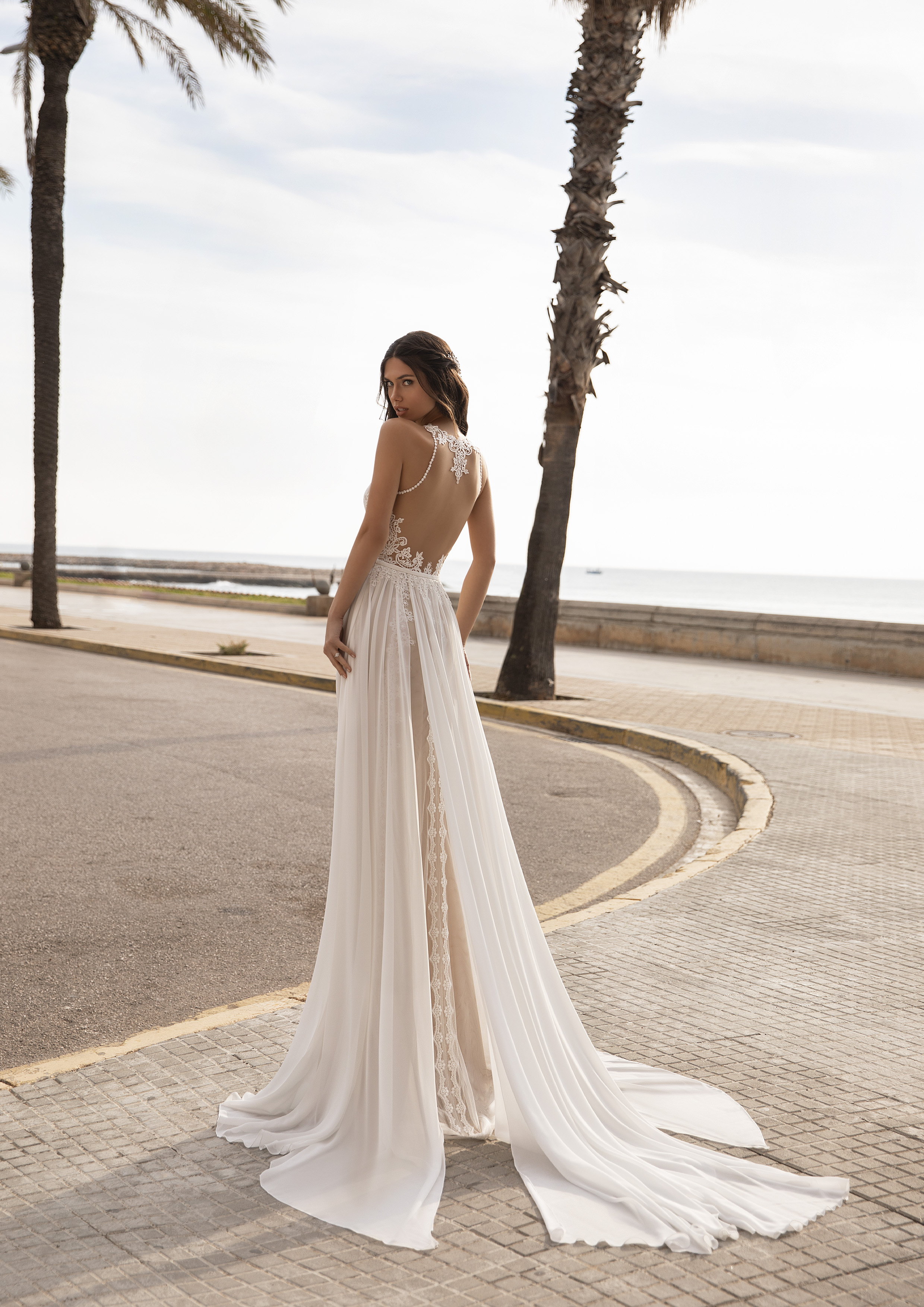 Vestido de noiva modelo Granville da coleção Pronovias 2021 Cruise Collection