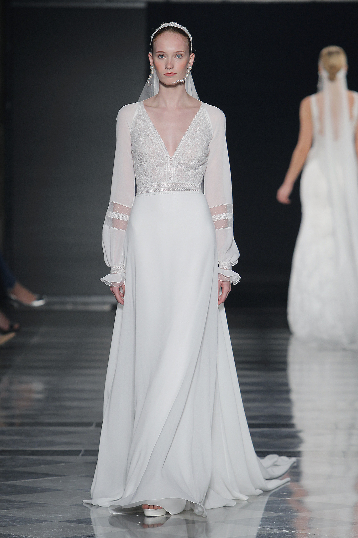 Rosa Clará. Credits: Barcelona Bridal Fashion Week