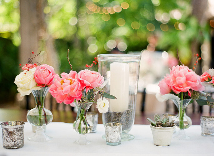 Flores en colores intensos. Foto: KT Merry Photography