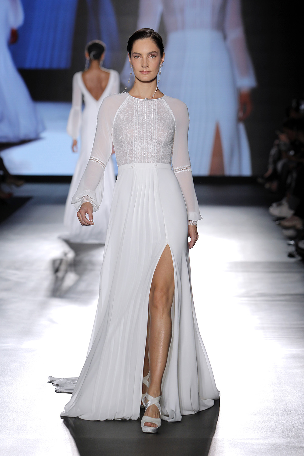 Rosa Clará. Créditos: Barcelona Bridal Fashion Week