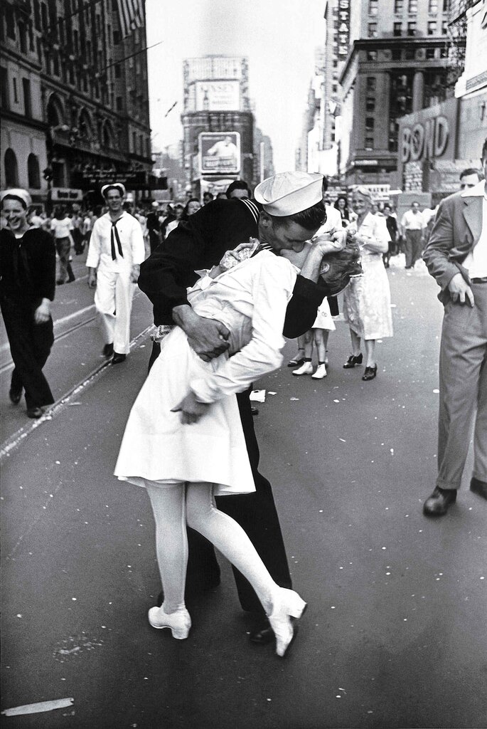 VJ Day. Foto Alfred Eisenstaedt de Alfred Eisenstaedt 