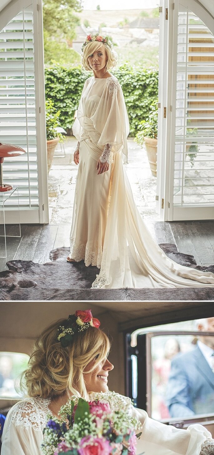 A-bespoke-designed-by-the-bride-wedding-dress-for-a-festival-Glastonbury-themed-wedding-in-Somerset-with-a-floral-crown-and-vintage-styling-and-coral-bridesmaids_0473
