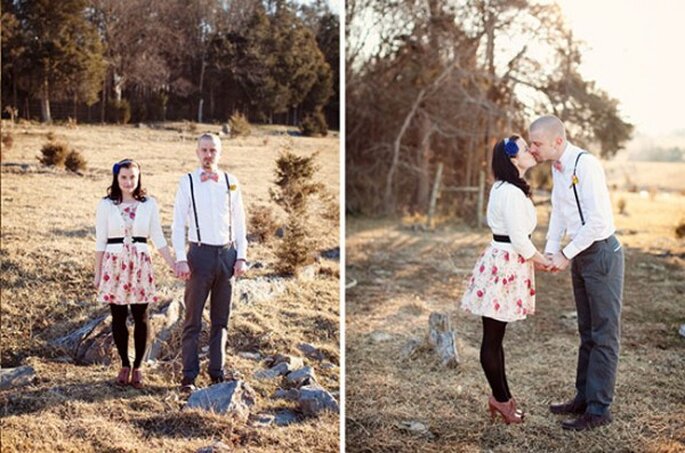 Sesión de fotos pre boda inspirada en San Valentín - Foto Jodi Miller Photography Sesión de fotos pre boda inspirada en San Valentín - Foto Jodi Miller Photography