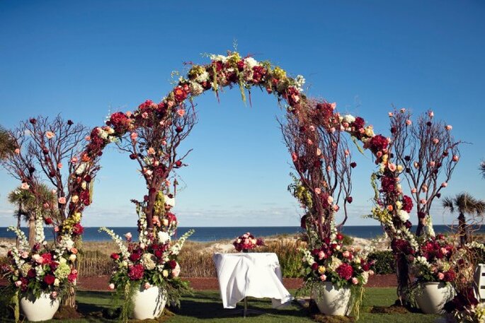 Los altares de boda más lindos para la ceremonia religiosa - La Dolce Vita Studio