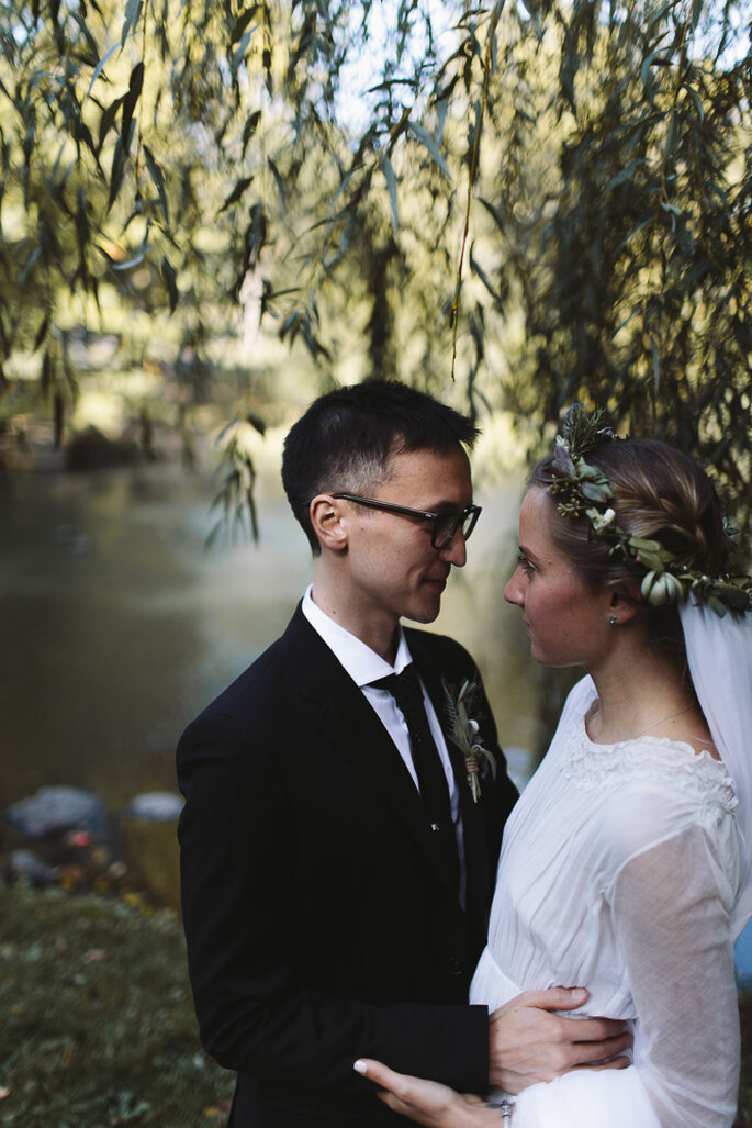 Un dulce casamiento íntimo con estilo vintage. Foto: Karen Kristian Photographer