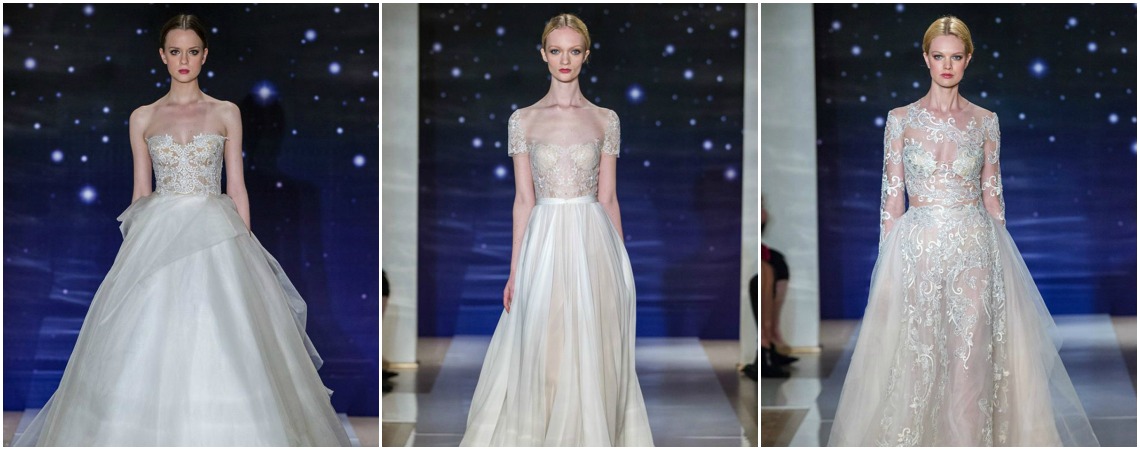 Vestidos de noiva Reem Acra 2016.