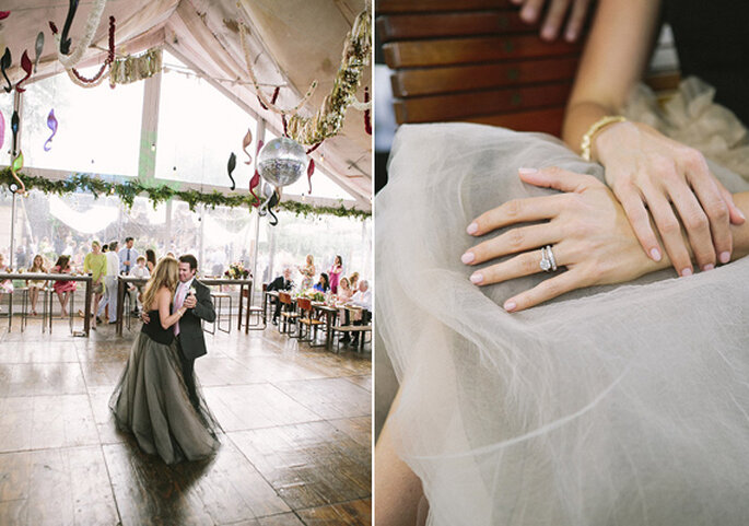 Casamento boho chic ao ar livre - Foto Brooke Schwab