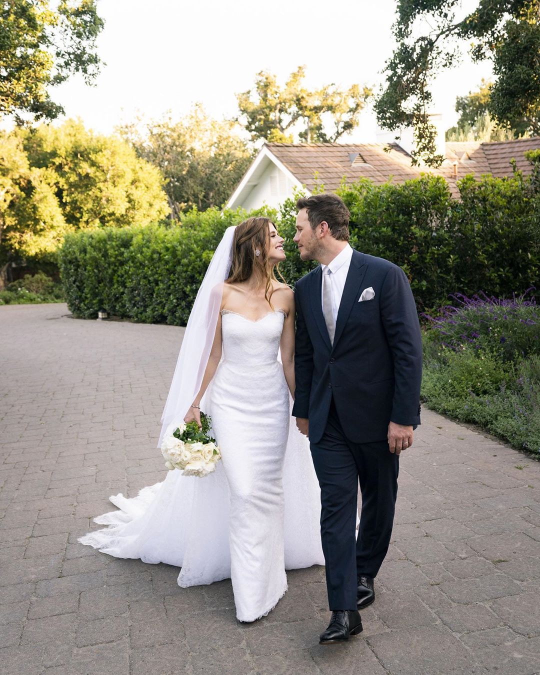 Casamento de Chris Pratt e Katherine Schwarzenegger | Foto via IG @prattprattpratt