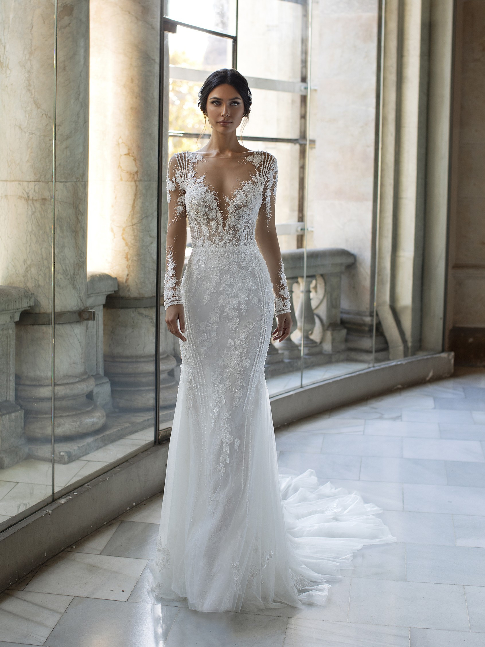 Vestido de noiva modelo Pickford da coleção Pronovias 2021 Cruise Collection