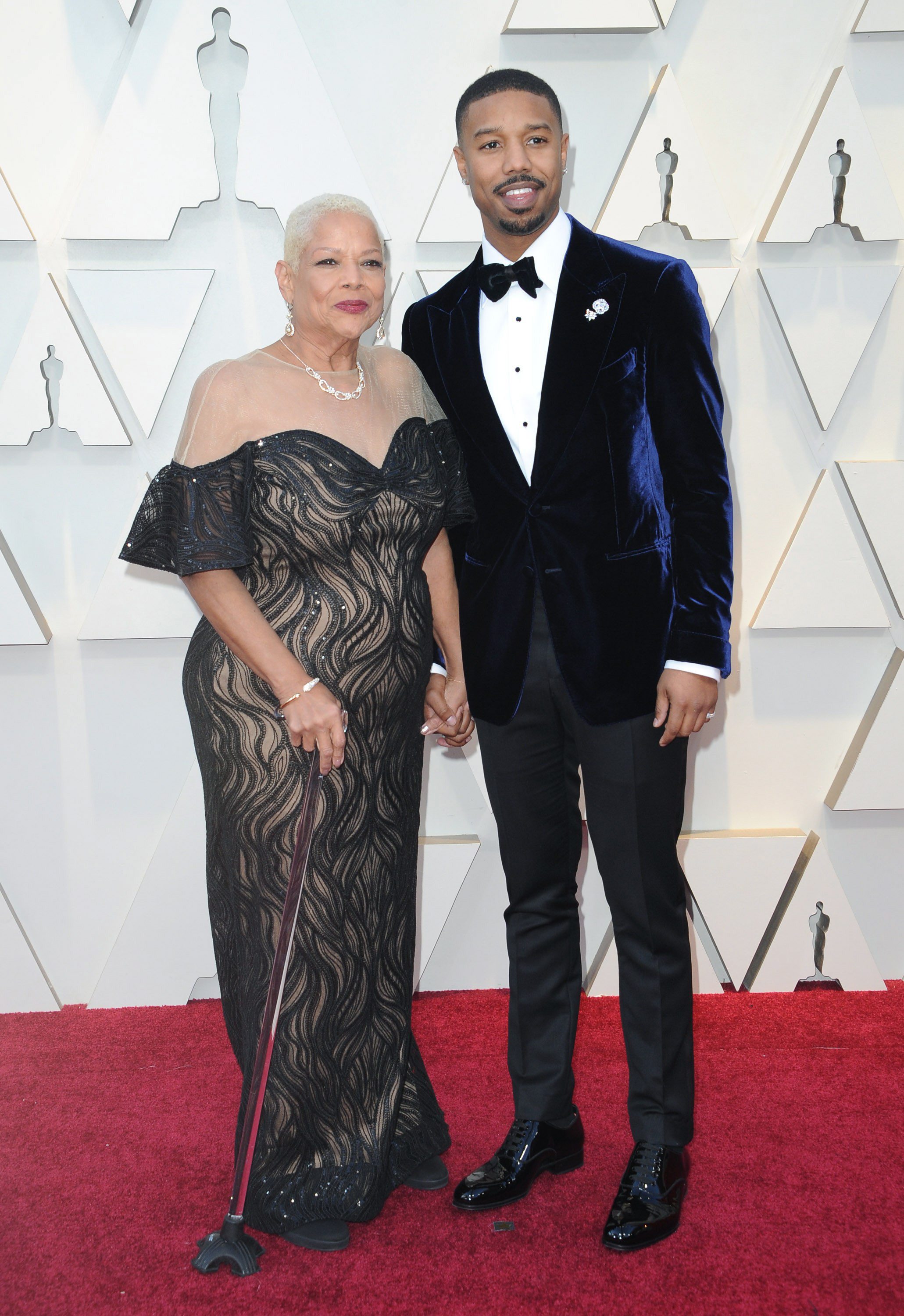 Michael B. Jordan e a sua mãe Donna Jordan / Cordon Press