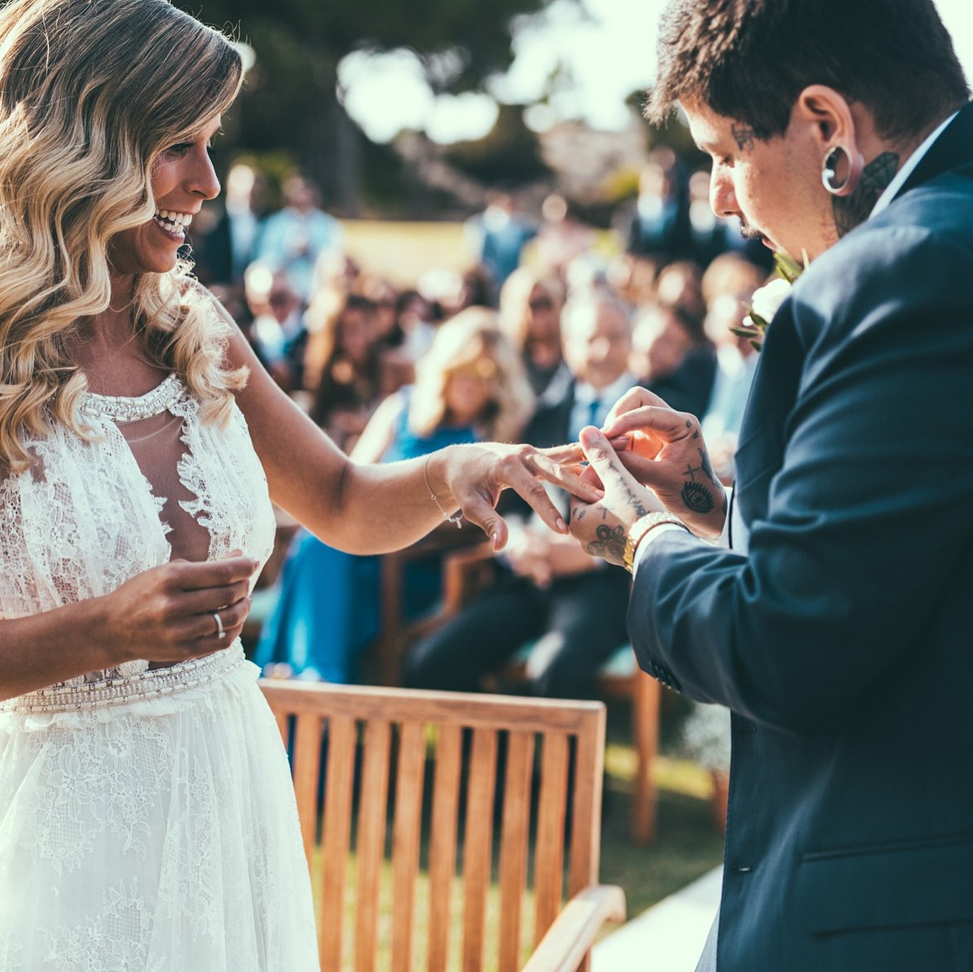 Casamento de Agir e Catarina Gama | Foto via IG @agirofficial