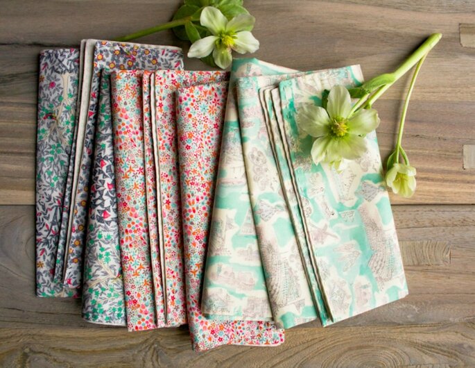 Créditos: PurlBee & Springtime Running Stitch Napkins