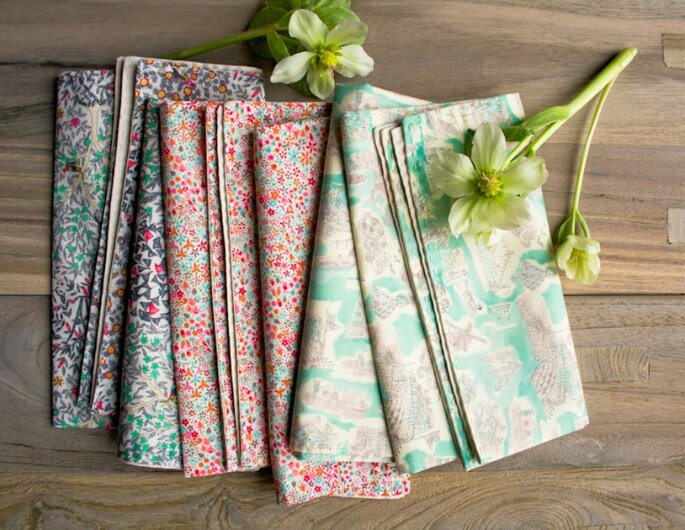 Créditos: PurlBee &amp; Springtime Running Stitch Napkins