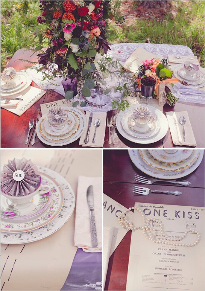 Boda inspirada en detalles musicales - Foto N. Barrett Photography Boda inspirada en detalles musicales - Foto N. Barrett Photography