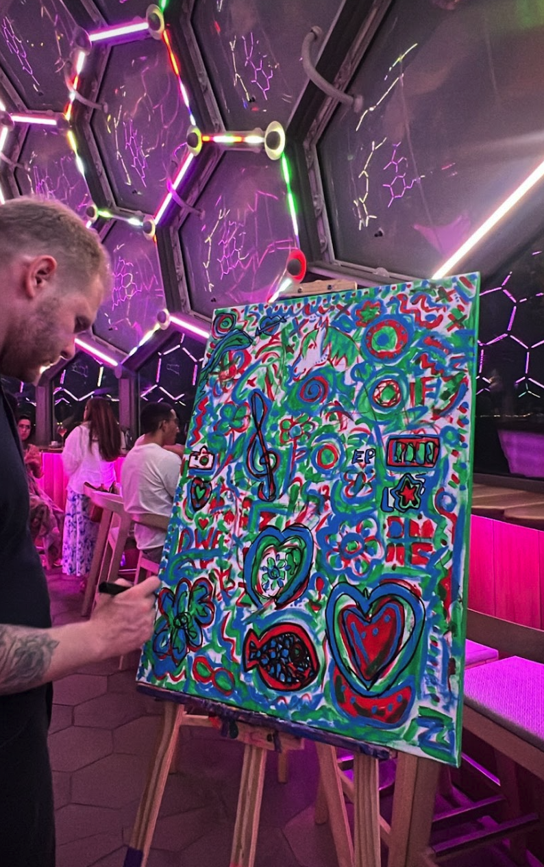 Jamie Berg: Wedding DJ & Co-Created Artwork