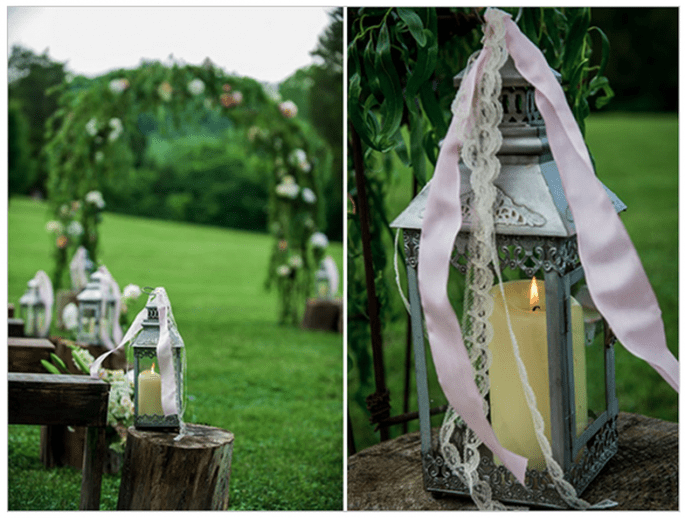 Boda estilo shabby chic con detalles elegantes - Foto Ace Photography