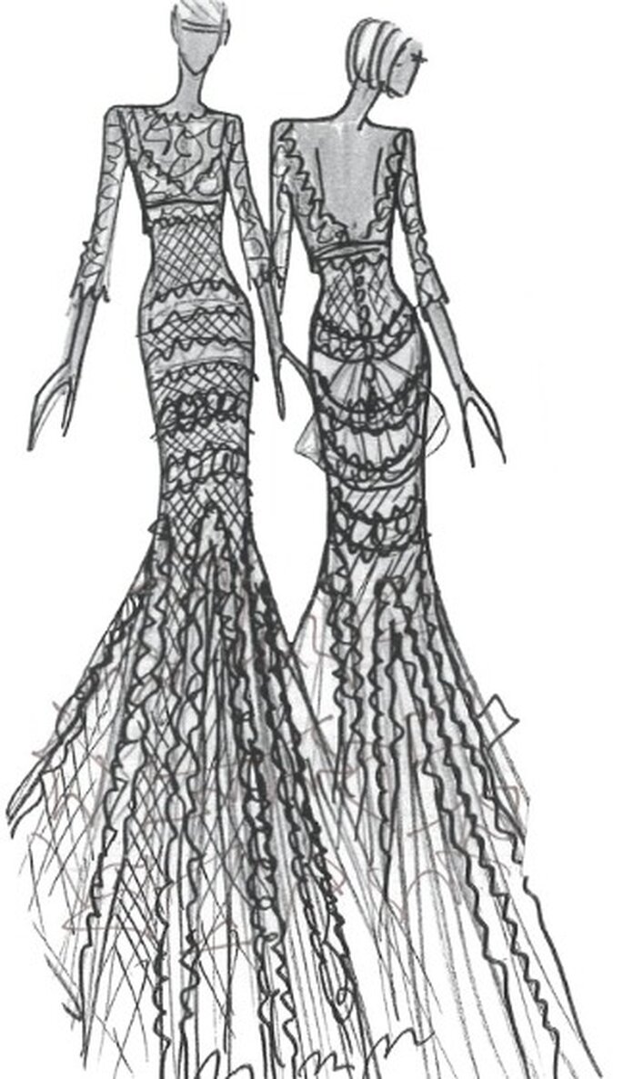 Vestidos de Noiva Cymbeline 2012