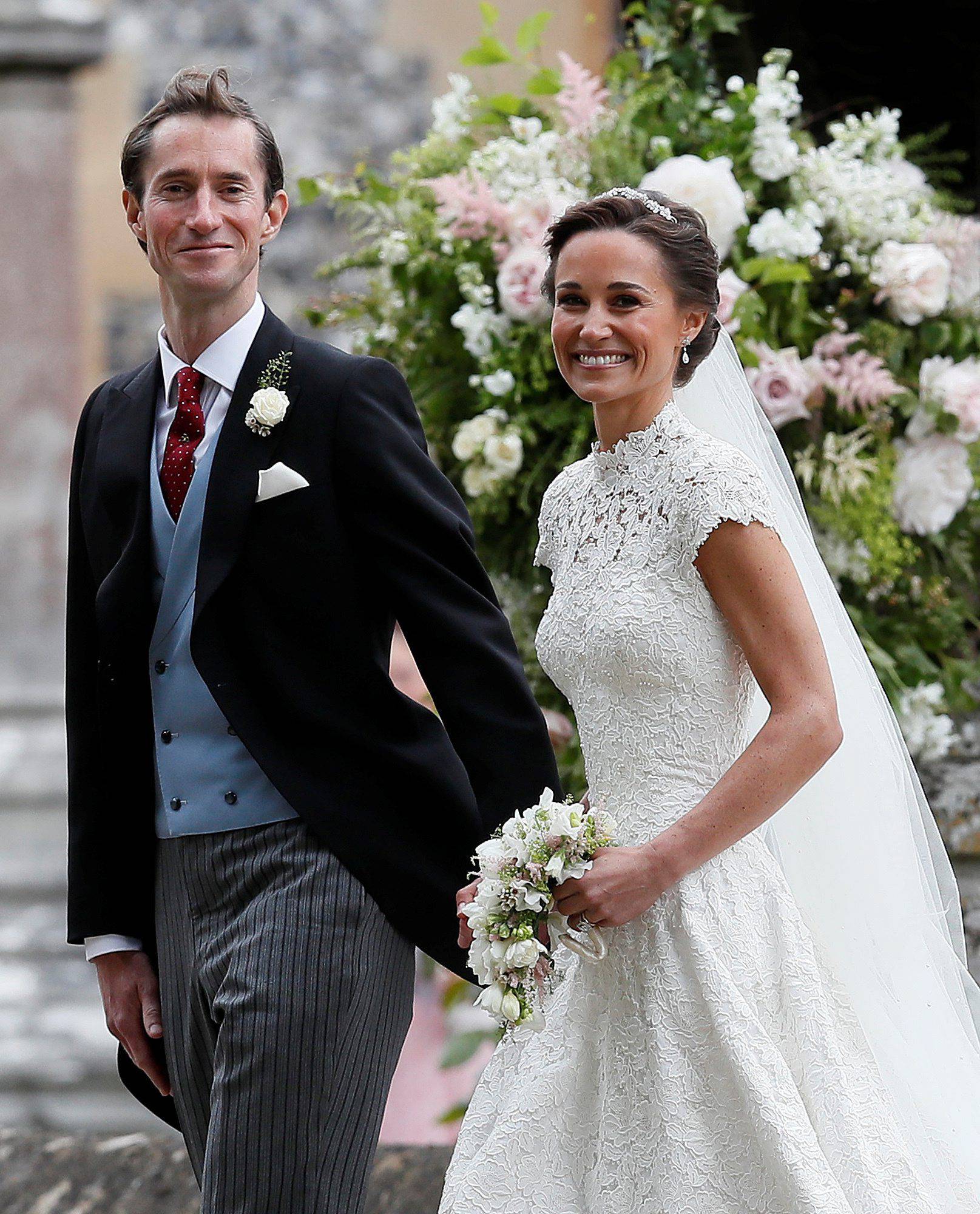 Vestido de novia de Pippa Middleton. 