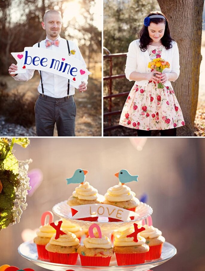 Sesión de fotos pre boda inspirada en San Valentín - Foto Jodi Miller Photography Sesión de fotos pre boda inspirada en San Valentín - Foto Jodi Miller Photography