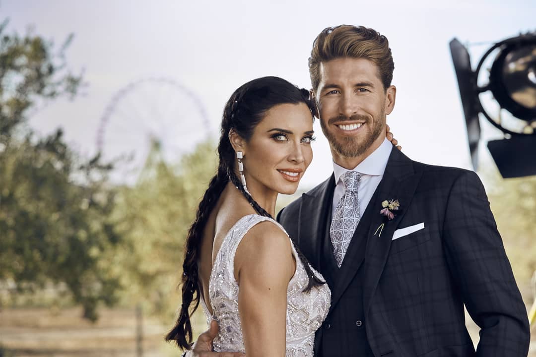 Casamento de Sérgio Ramos &amp; Pilar Rubio | Foto via IG @sergioramos