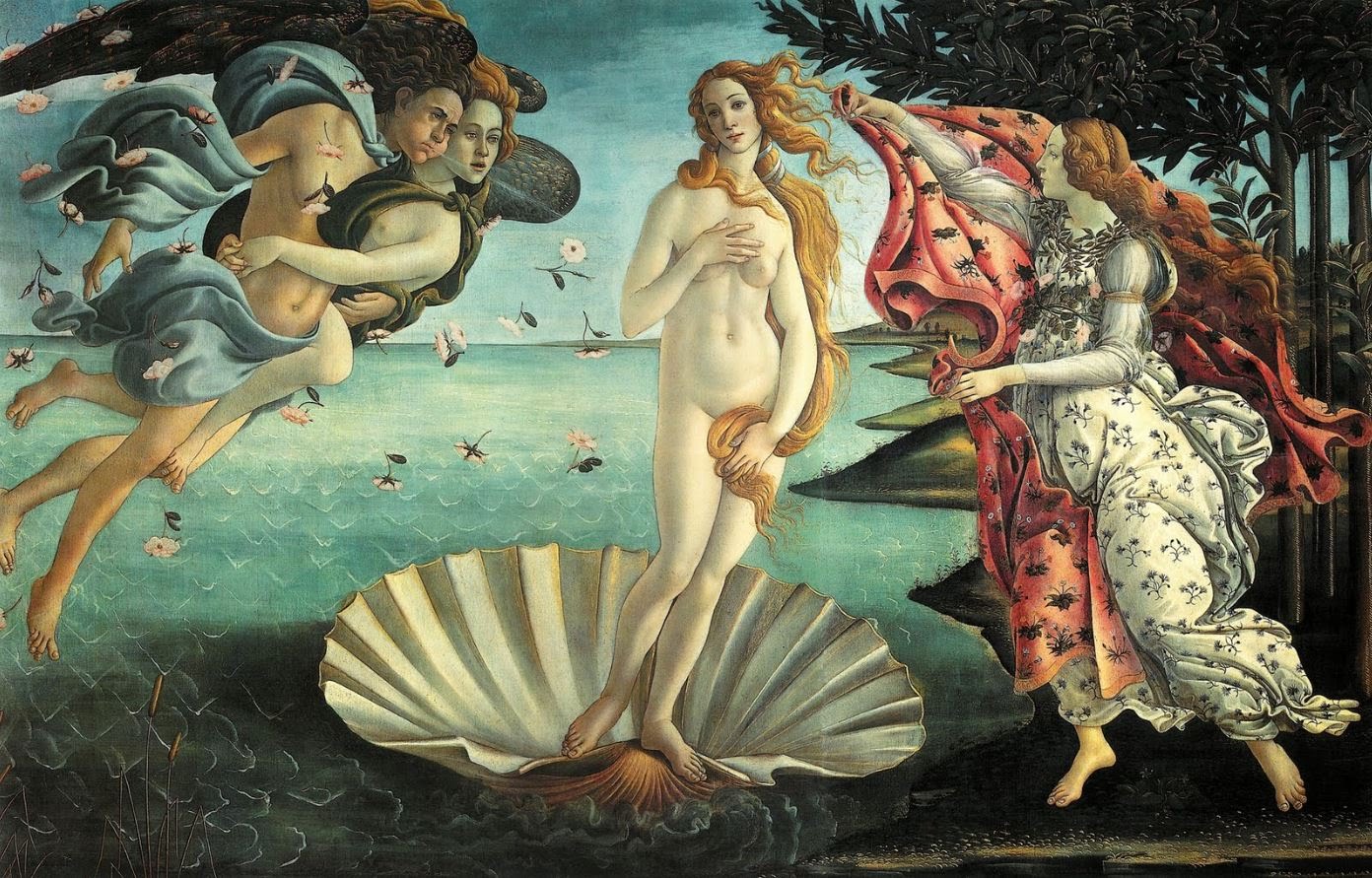 El nacimiento de Venus, de Botticelli