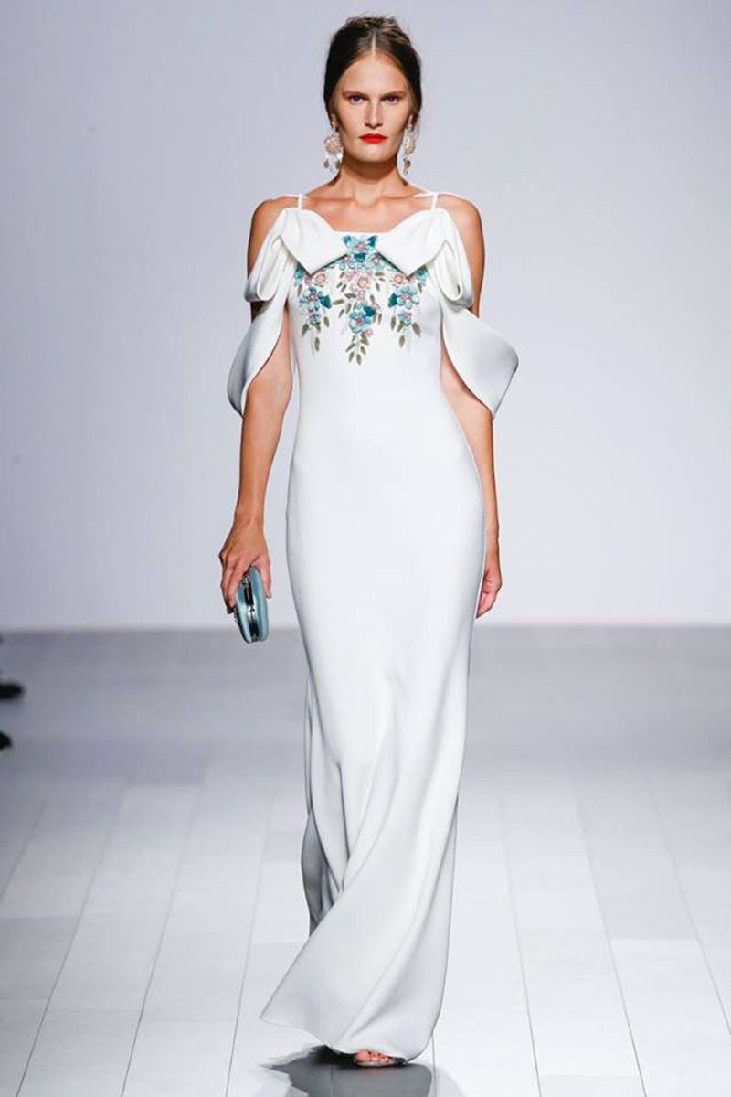 New York Fashion Week S/S 2018. Créditos: Badgley Mischka