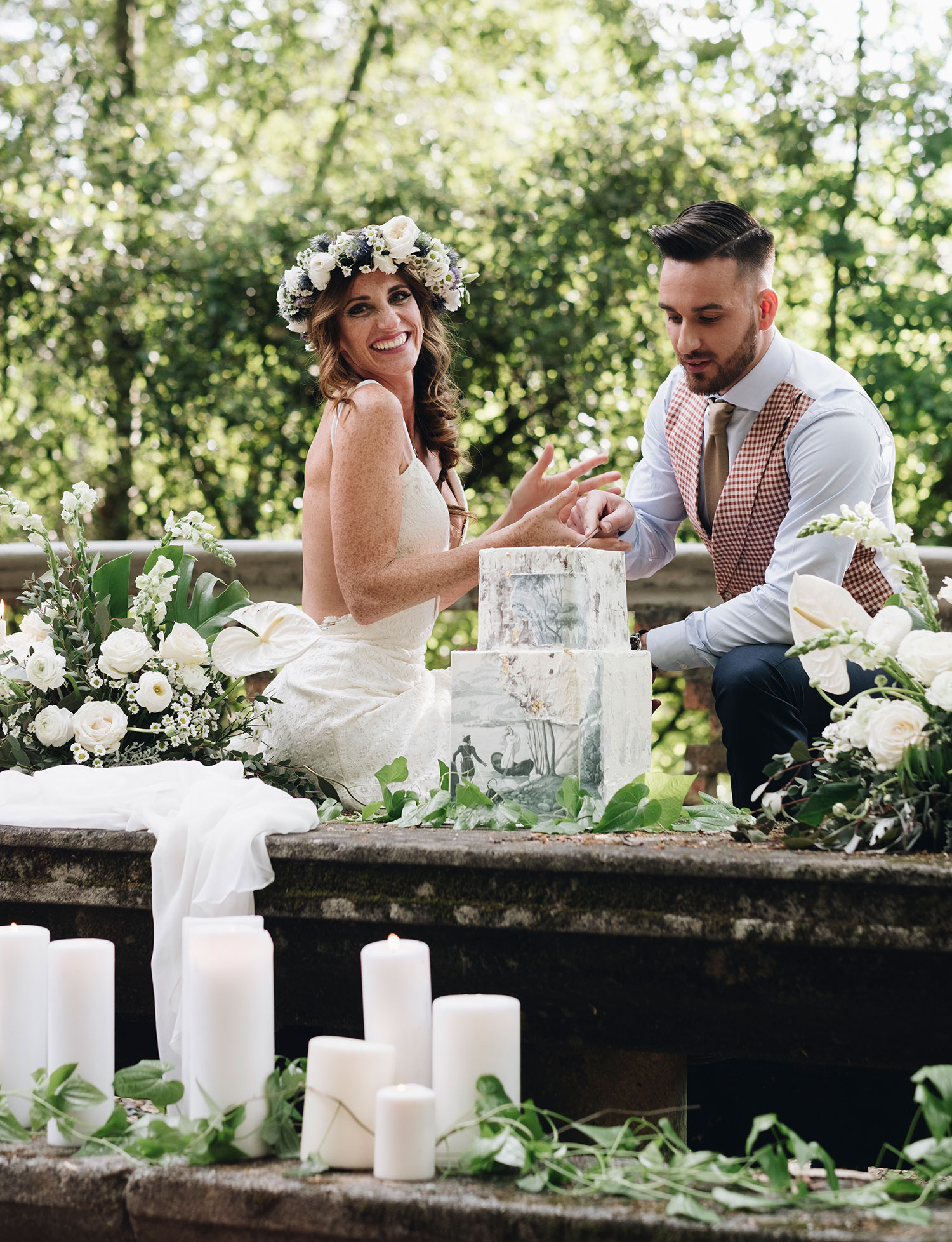 Fotografia: Nelson Marques + Andreia Torres Photography | Styling: GUIDA Design de Eventos ® | Vestido de noiva & Alta costura: Atelier Gio Rodrigues | Fato de noivo: Alfaiataria Lusa | Maquilhagem e cabelo: Espelho Meu | Bolo de noiva: Velvet
