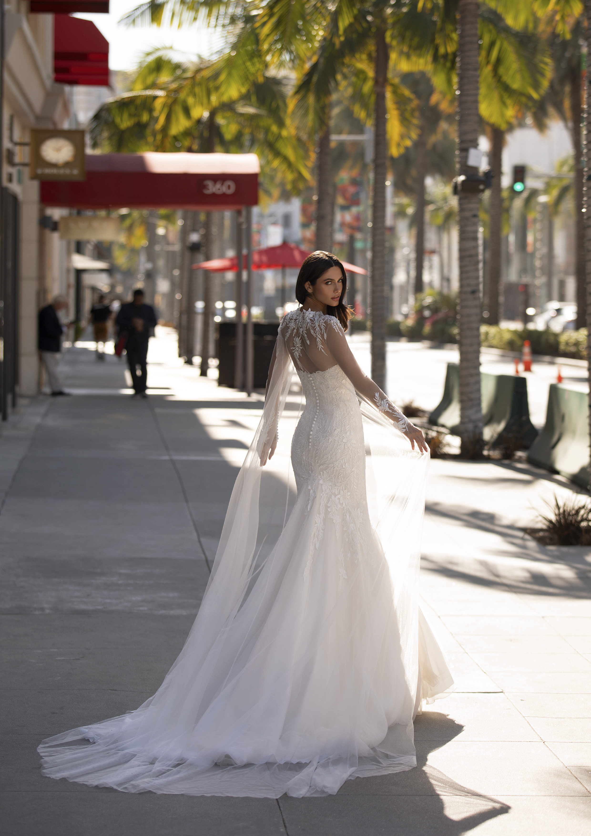 Vestido de noiva modelo Wood da coleção Pronovias 2021 Cruise Collection