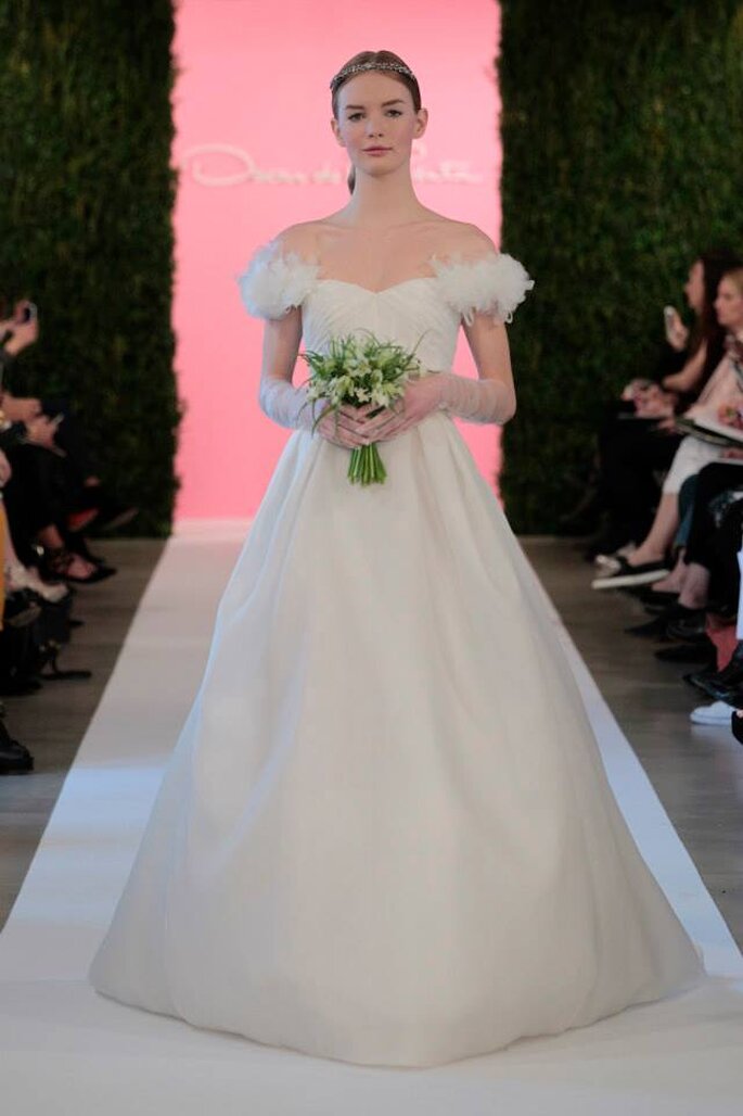 Foto: Colecção de Primavera de 2015 de Óscar de la Renta na NY Bridal Week