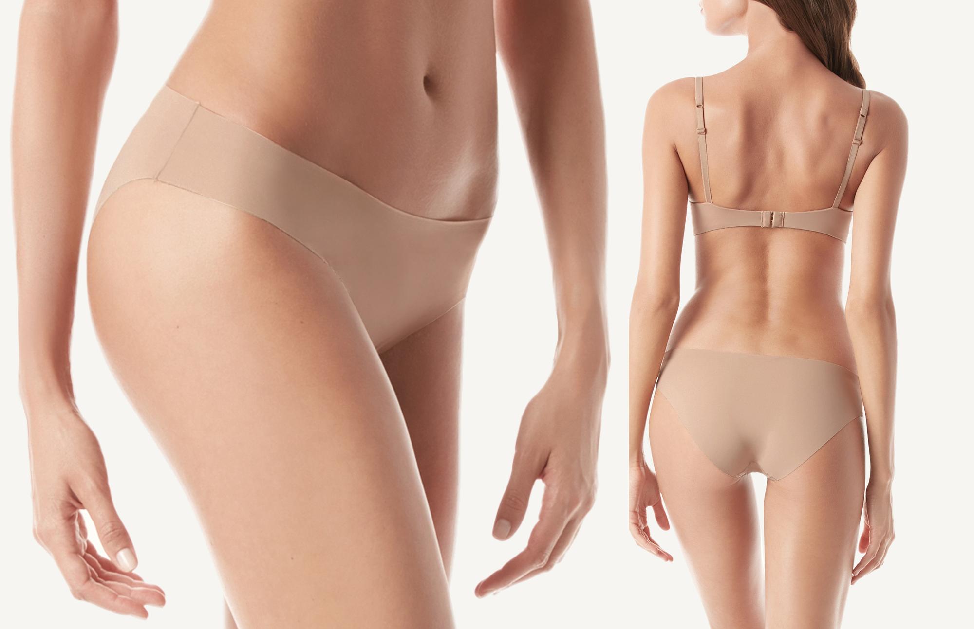 Cuecas nude sem costuras e cortadas a laser. Créditos: Intimissimi