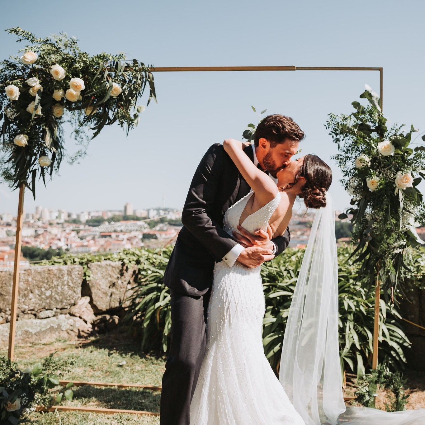 Decoração floral sustentável de casamento