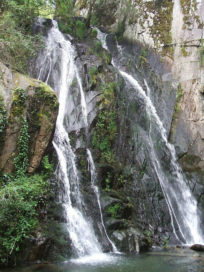 Cascata da Fraga da Pena. Foto Wikipédia