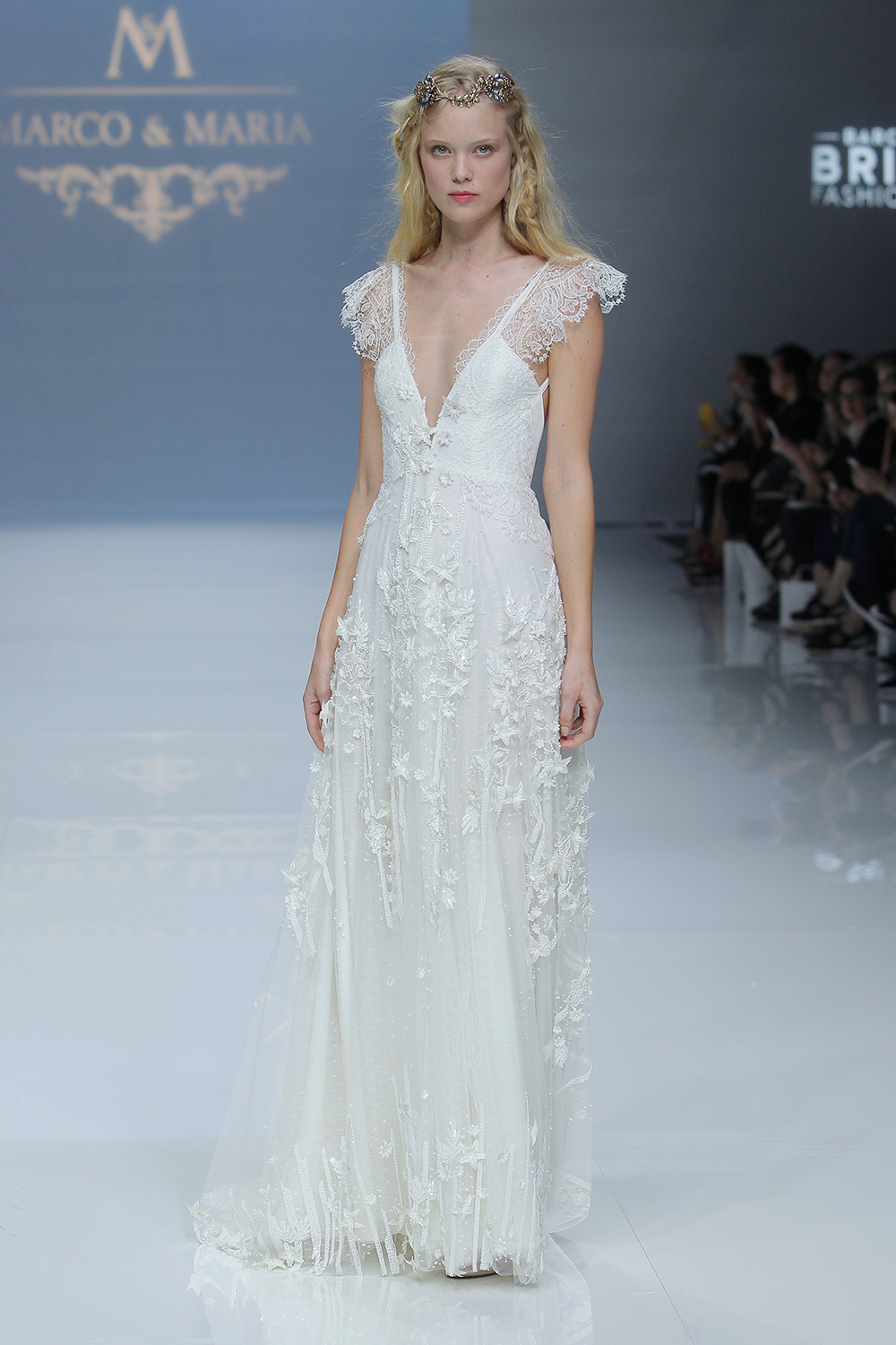 Marco &amp; Maria. Créditos: Barcelona Bridal Fashion Week