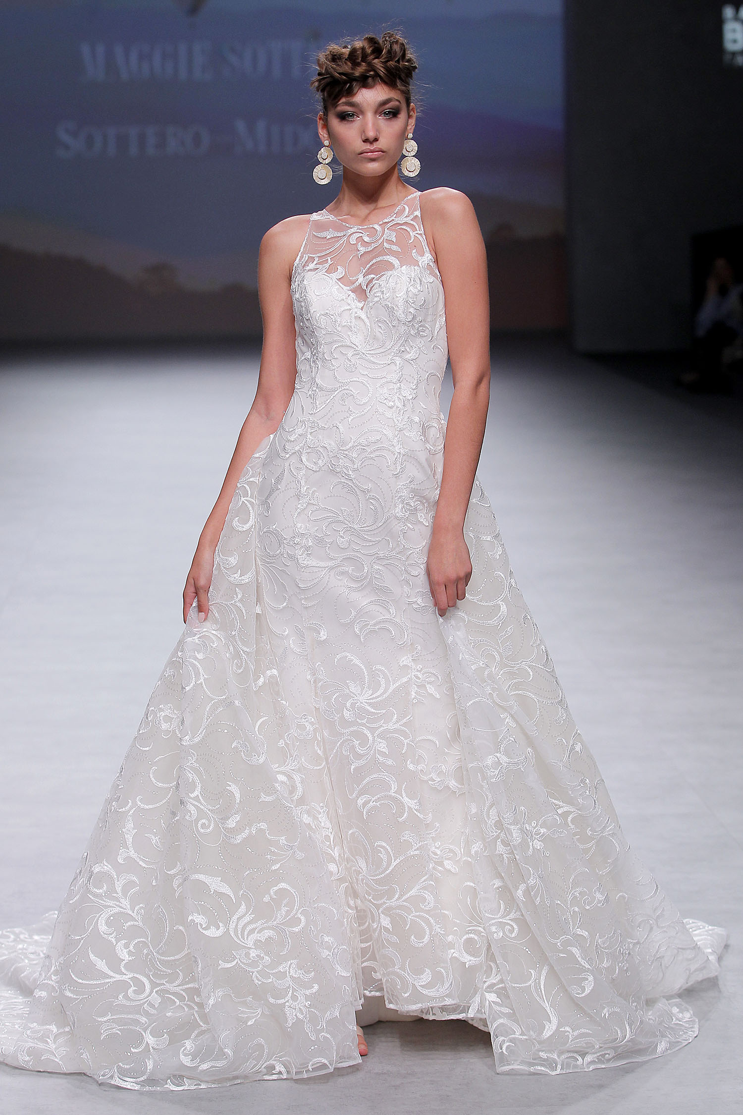 Maggie Sottero. Créditos: Barcelona Bridal Fashion Week