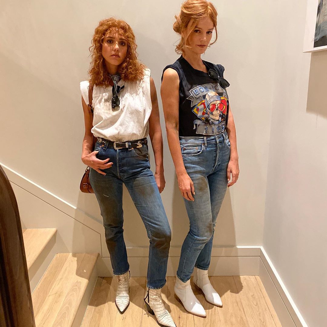 Jessica Alba e Kelly Sawyer (Telma & Louise). IG @jessicaalba
