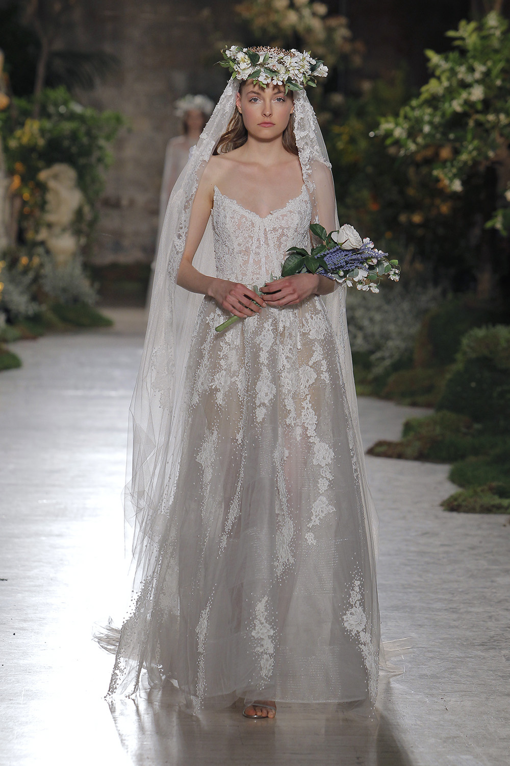 Reem Acra. Créditos: Barcelona Bridal Fashion Week