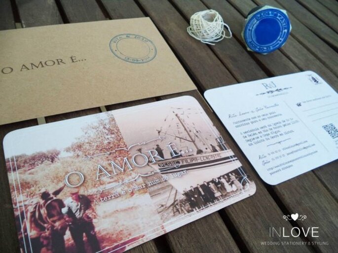 In Love | Wedding stationey styling