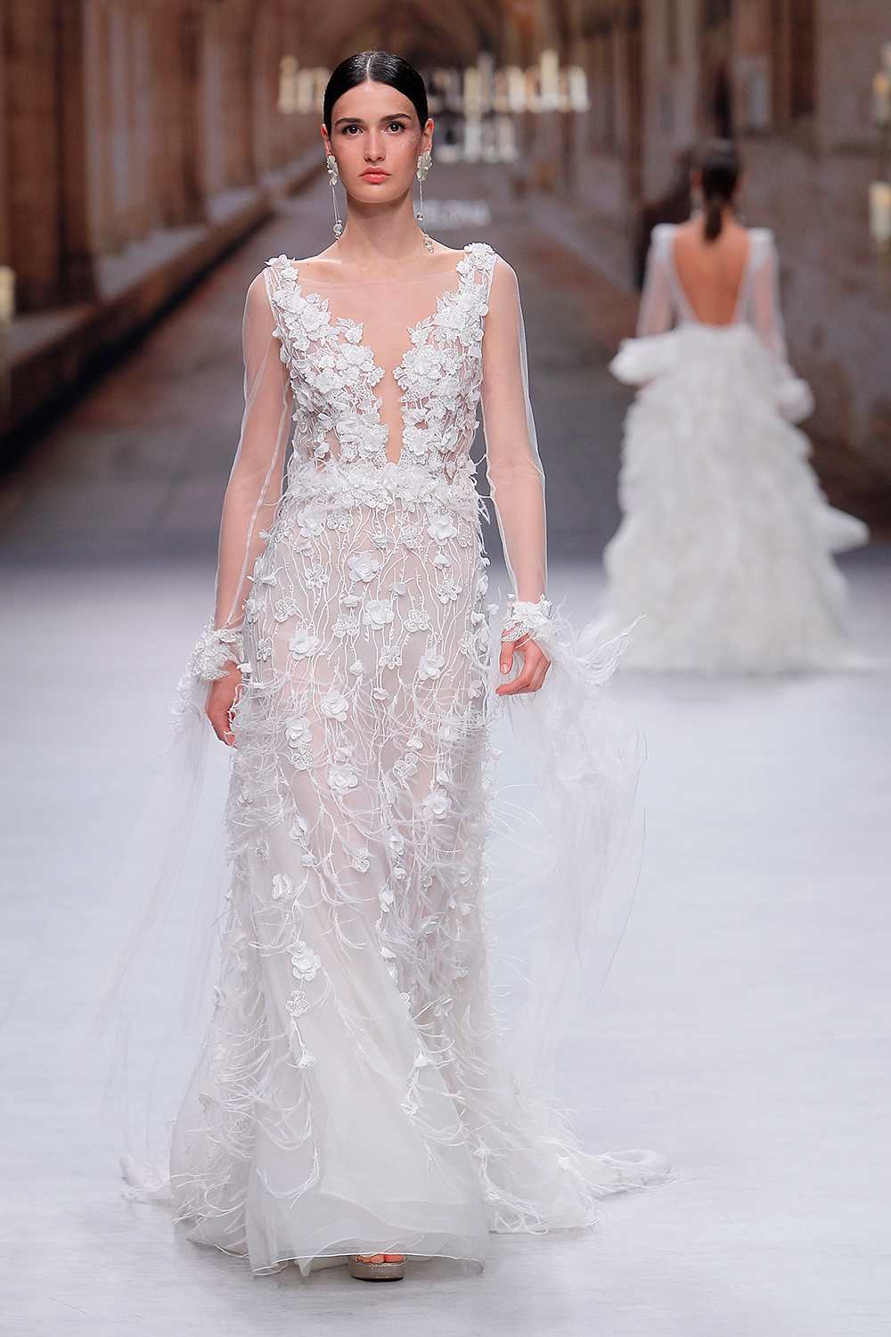 Inmaculada Garcia. Credits: Valmont Barcelona Bridal Fashion Week