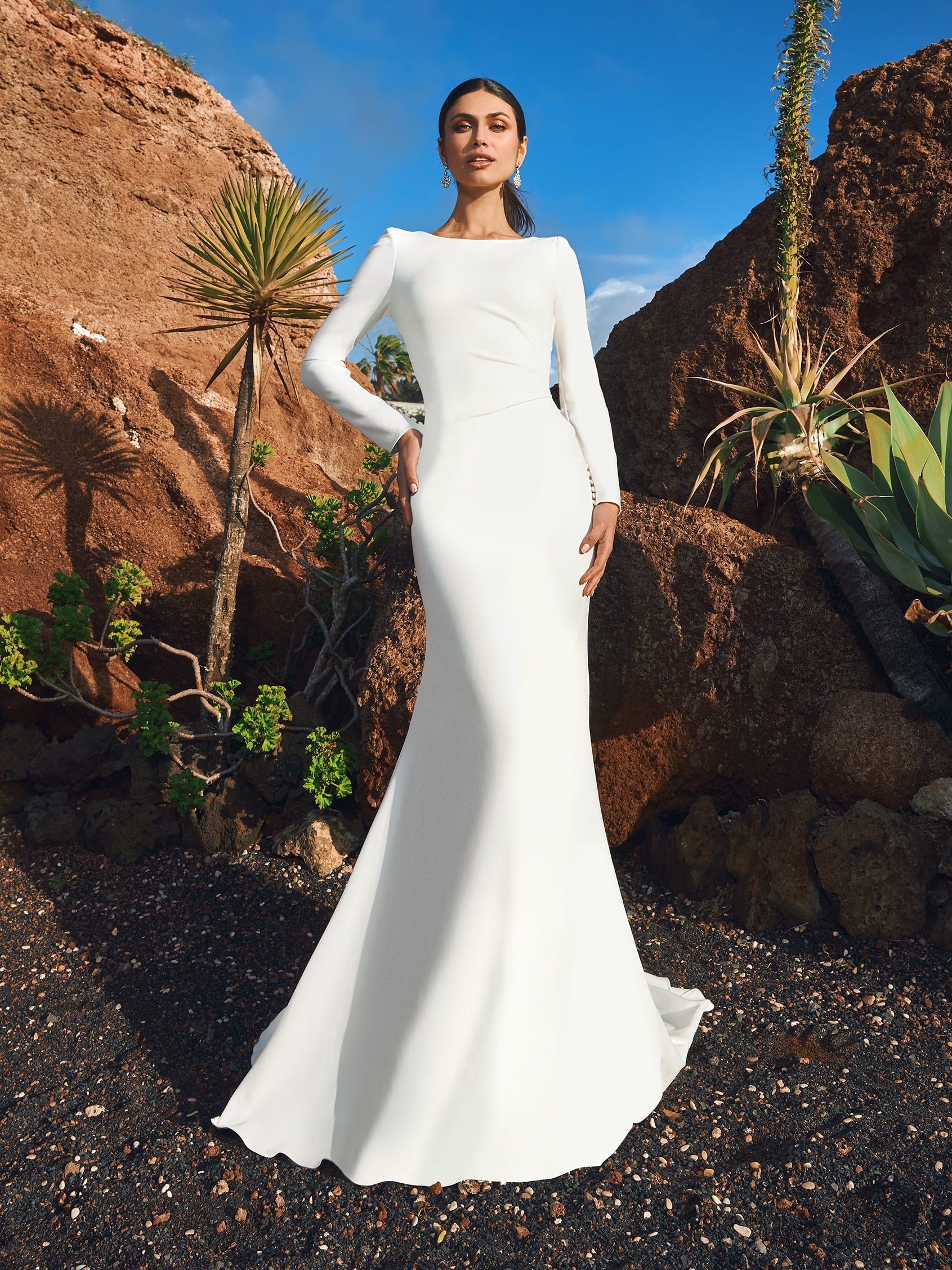 vestido de noiva manga comprida
