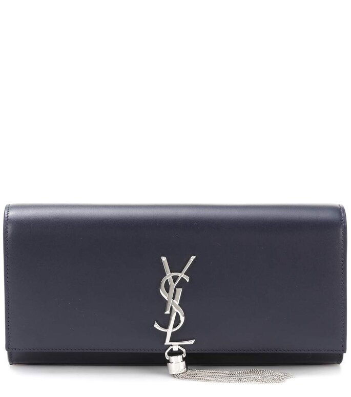 Clutch de pele - Saint Laurent (1.250 €)